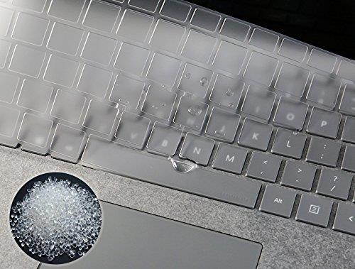 XSKN Ultra Thin Clear TPU Keyboard Skin Cover Protector for Microsoft Surface Laptop (2017 Released), US layout
