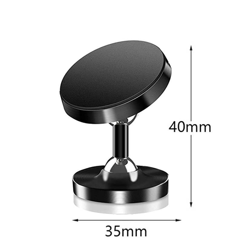 Magnetic Phone Car Mount Universal Car Phone Holder for Dashboard 360&deg; Adjustable Cell Phone Cradle Mount Compatible with iPhone Samsung LG GPS Mini Tablet and More 2020 Silver
