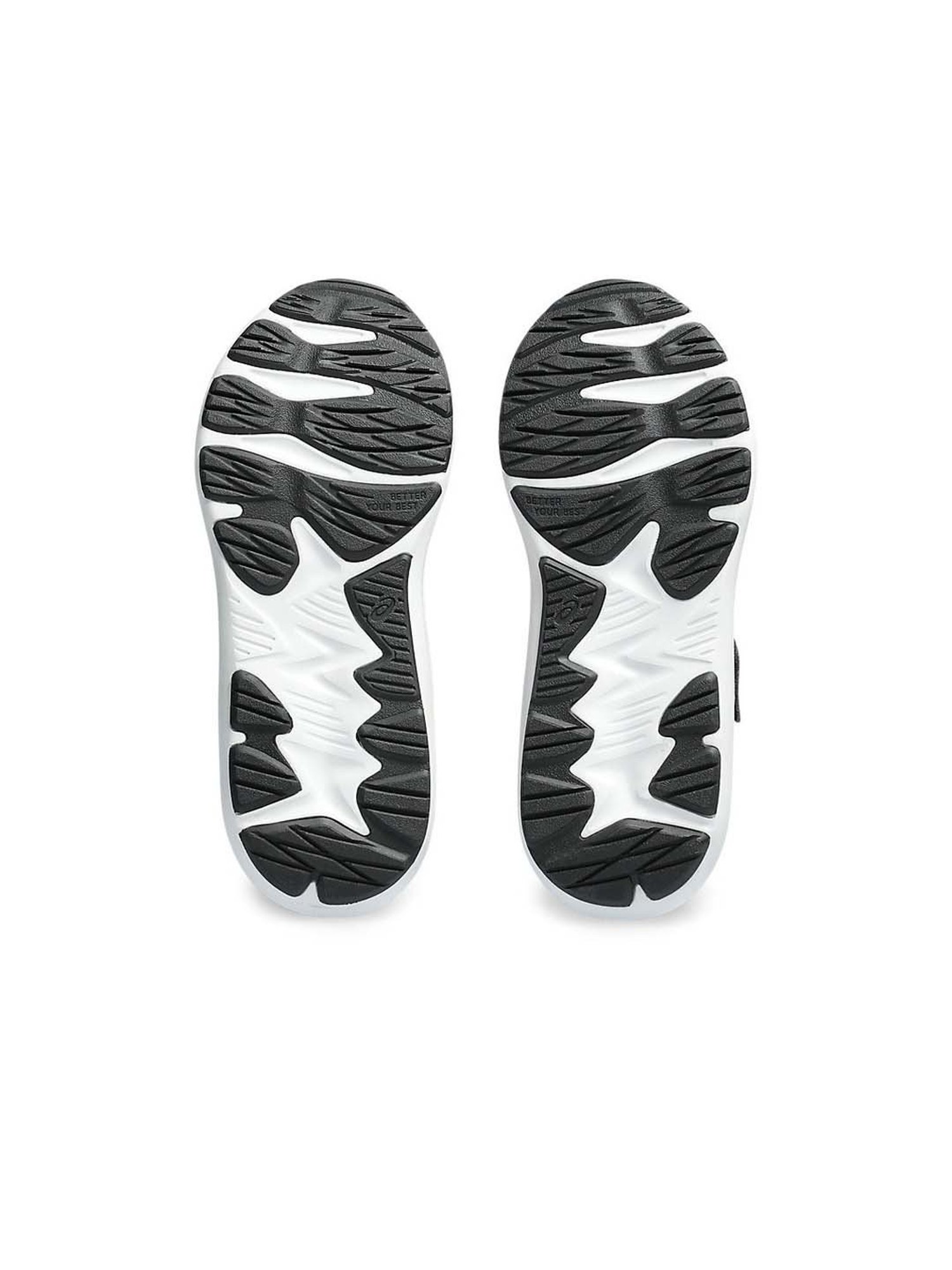 Asian Kids Core Black Running Shoes