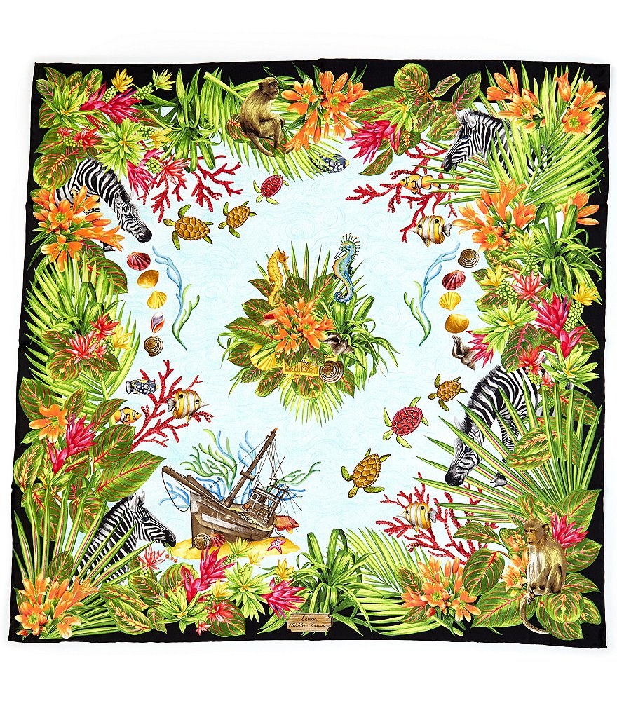 Lauren Ralph Lauren Carolyn Silk Square Scarf