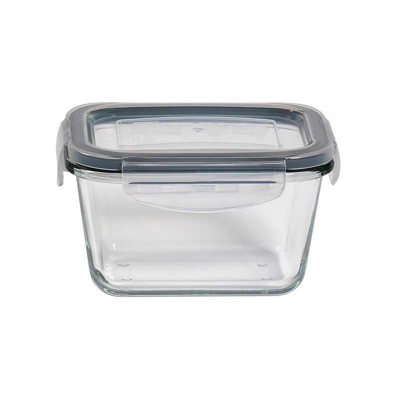 Mason Craft & More 15oz Set of 4 Rectangular Deep Food Storage Containers with Lids