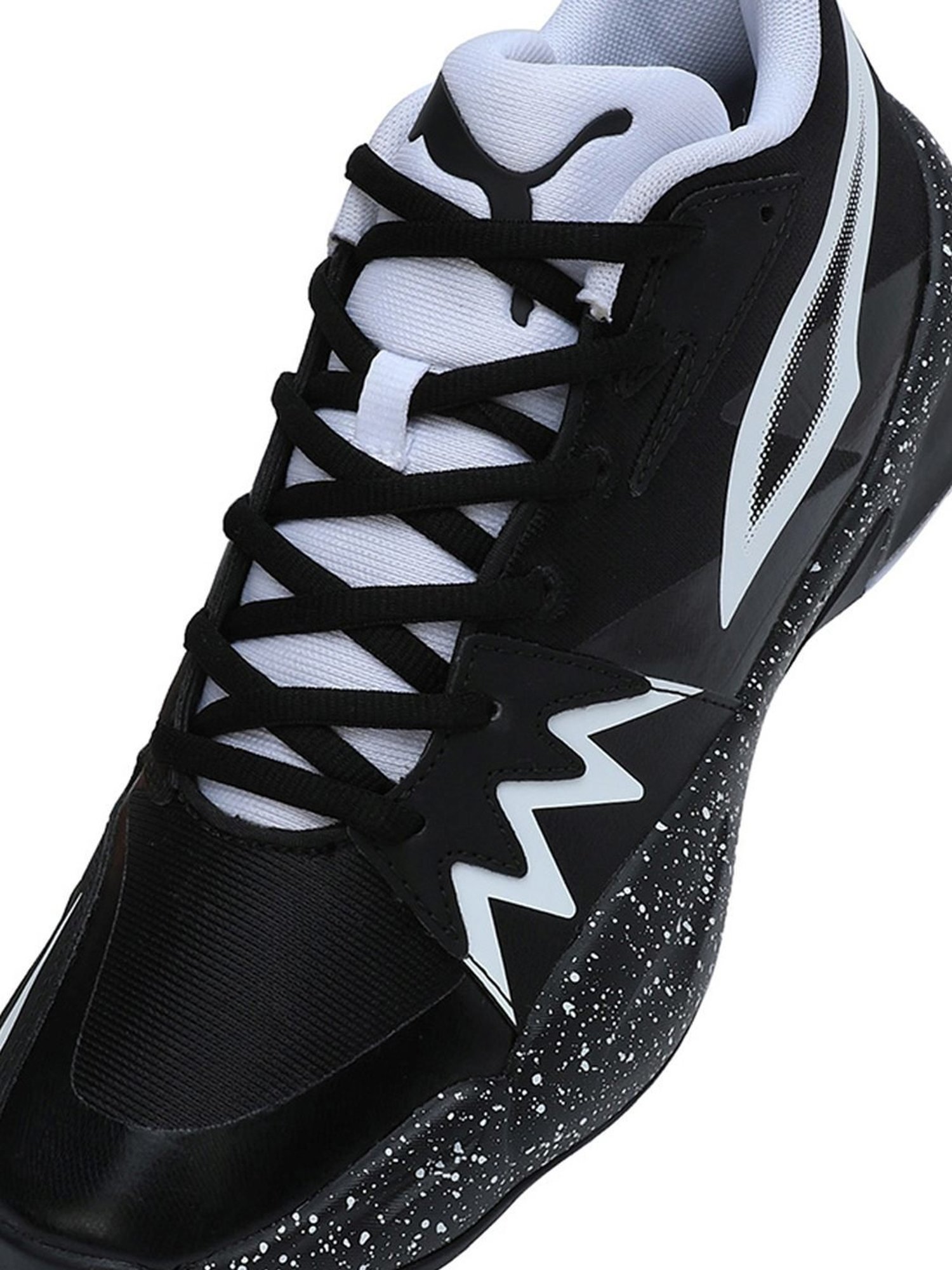 Puma Men's Genetics Speckle White Basketball Shoes