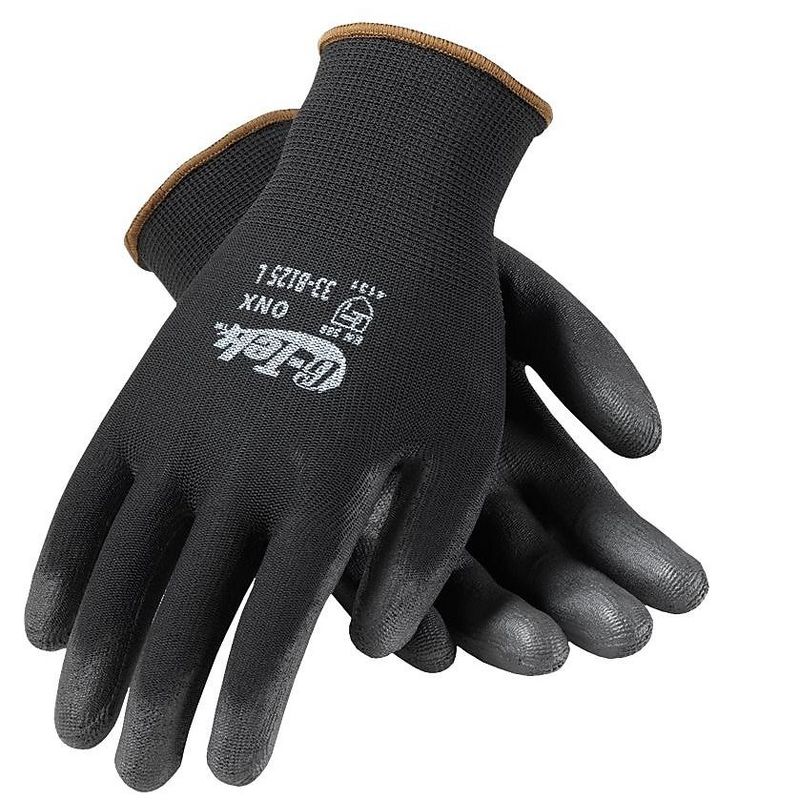 G-Tek GP Polyurethane Coated Gloves Black Dozen (33-B125/M) 177596