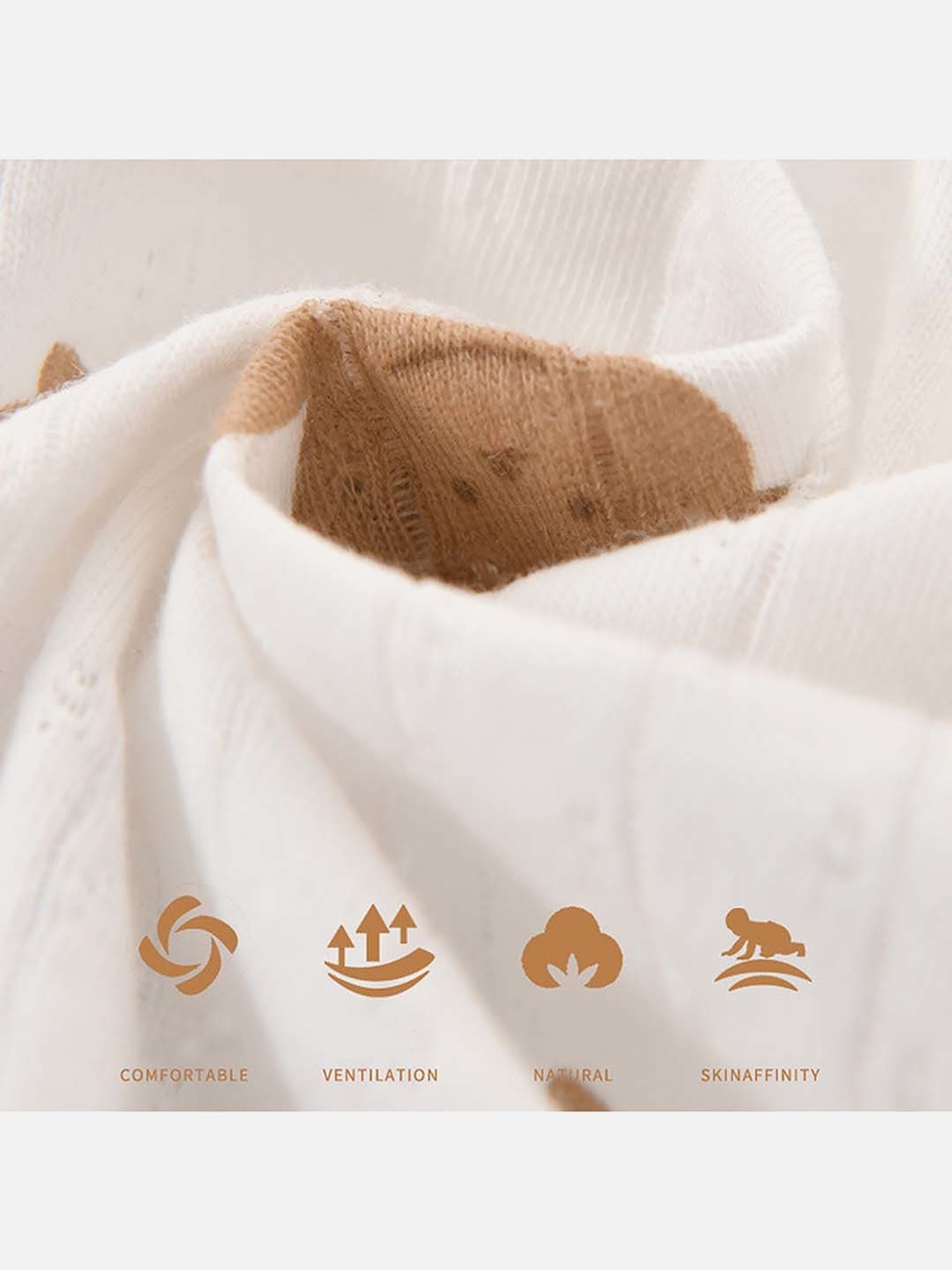 Little Surprise Box Kids Maroon & Cream Cotton Printed Full Sleeves Gift Set