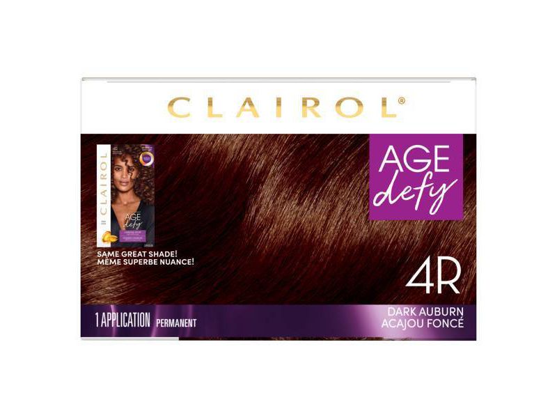 Clairol Nice'N Easy Age Defy Expert Hair Color - 4R Dark Auburn - 1 kit