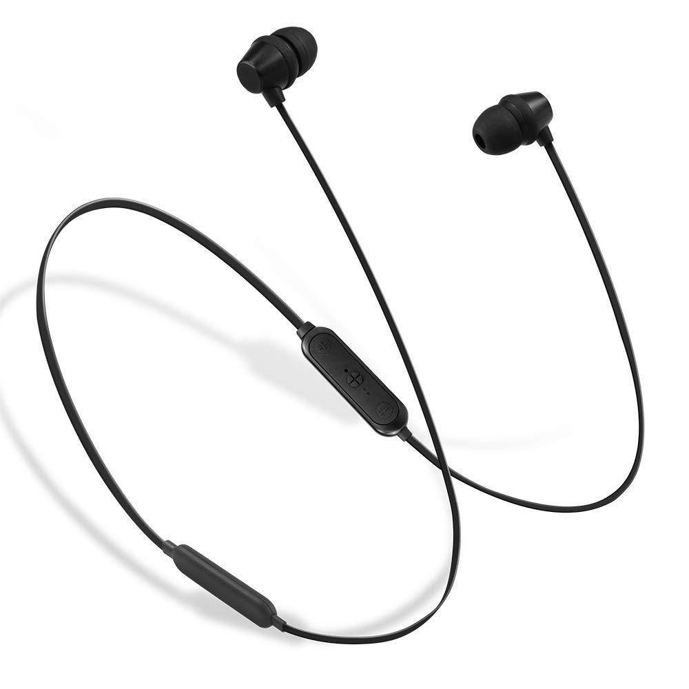 NOCORD Electronics Bluetooth Headphones Wireless Earbuds with Magnetic Neckband | HD Stereo w/Mic Waterproof Headset for Gym Running Workout