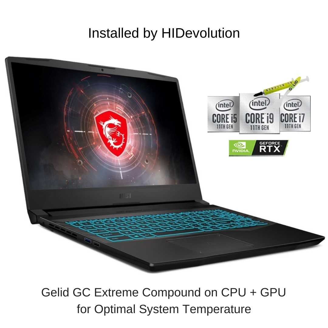 [2021] HIDevolution MSI Crosshair 17 A11UCK 17.3" FHD 144Hz, 2.3 GHz i7-11800H, RTX 3050, 32 GB 3200MHz RAM, 4 TB PCIe SSD