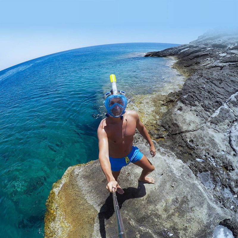 Compact Size 720P HD Digital Camera Camcorder 5MP CMOS Sensor 2.0" LCD Screen 3 Meters Waterproof with Built-in Microphone for Kids Children Students Boys Girls Summmer Gift