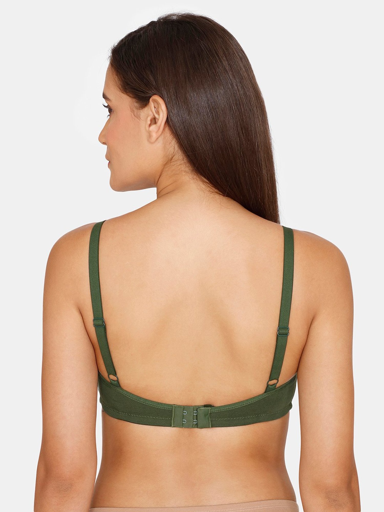 Rosaline by Zivame Green Wireless T-Shirt Bra