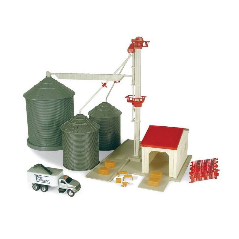 TOMY ERTL - 1:64 Farm Country Grain Feed Playset