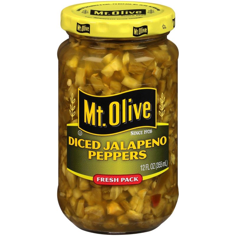 Mt. Olive Diced Jalapeno Peppers - 12oz