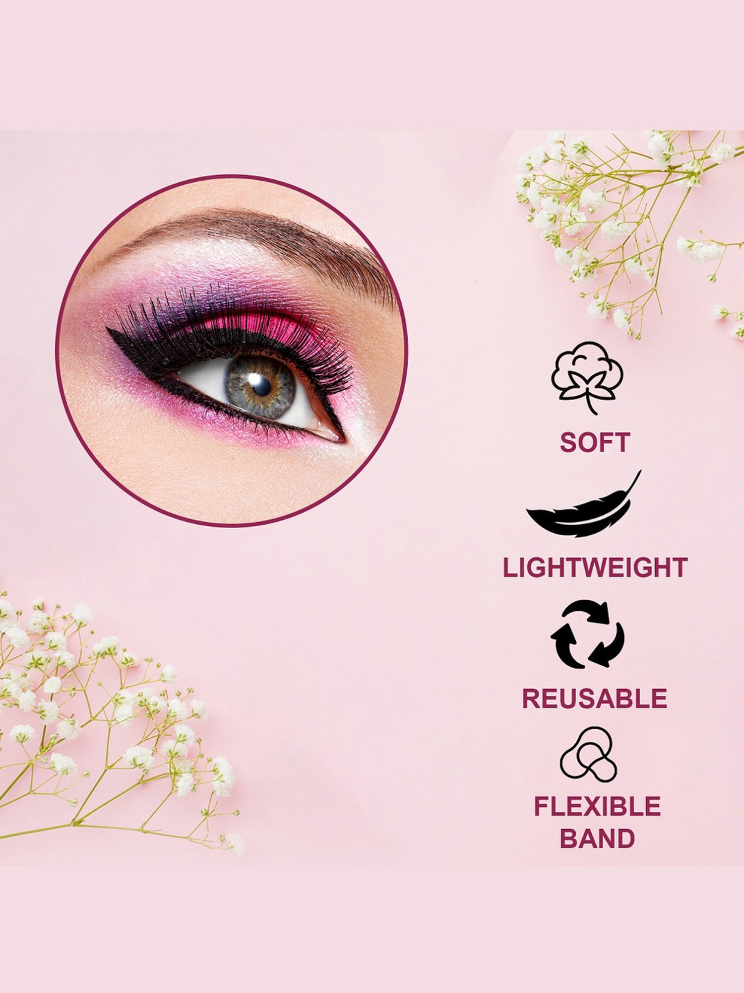 Bronson Professional False Eyelashes 019