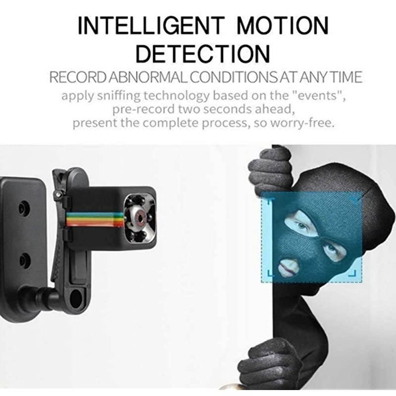 Mini Hidden Spy Cameras Wireless with 32GB Memory Card HD 1080P Car Spy Cam Night Vision Motion Detection Cop Cam for Home Outdoor Security Monitoring Car Video Recorder