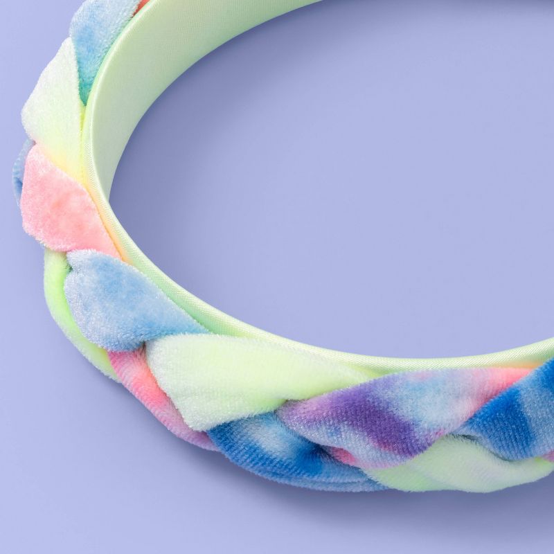 Kids' Tie-Dye Velvet Headband - More Than Magic™
