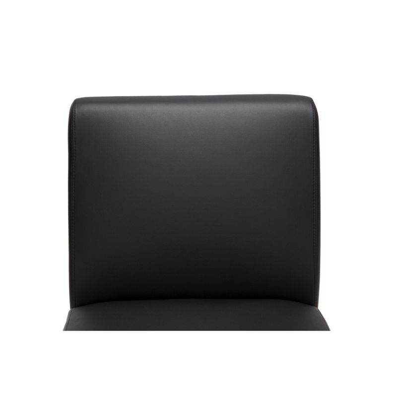 Armless Modular Lounge Chair Black - OFM