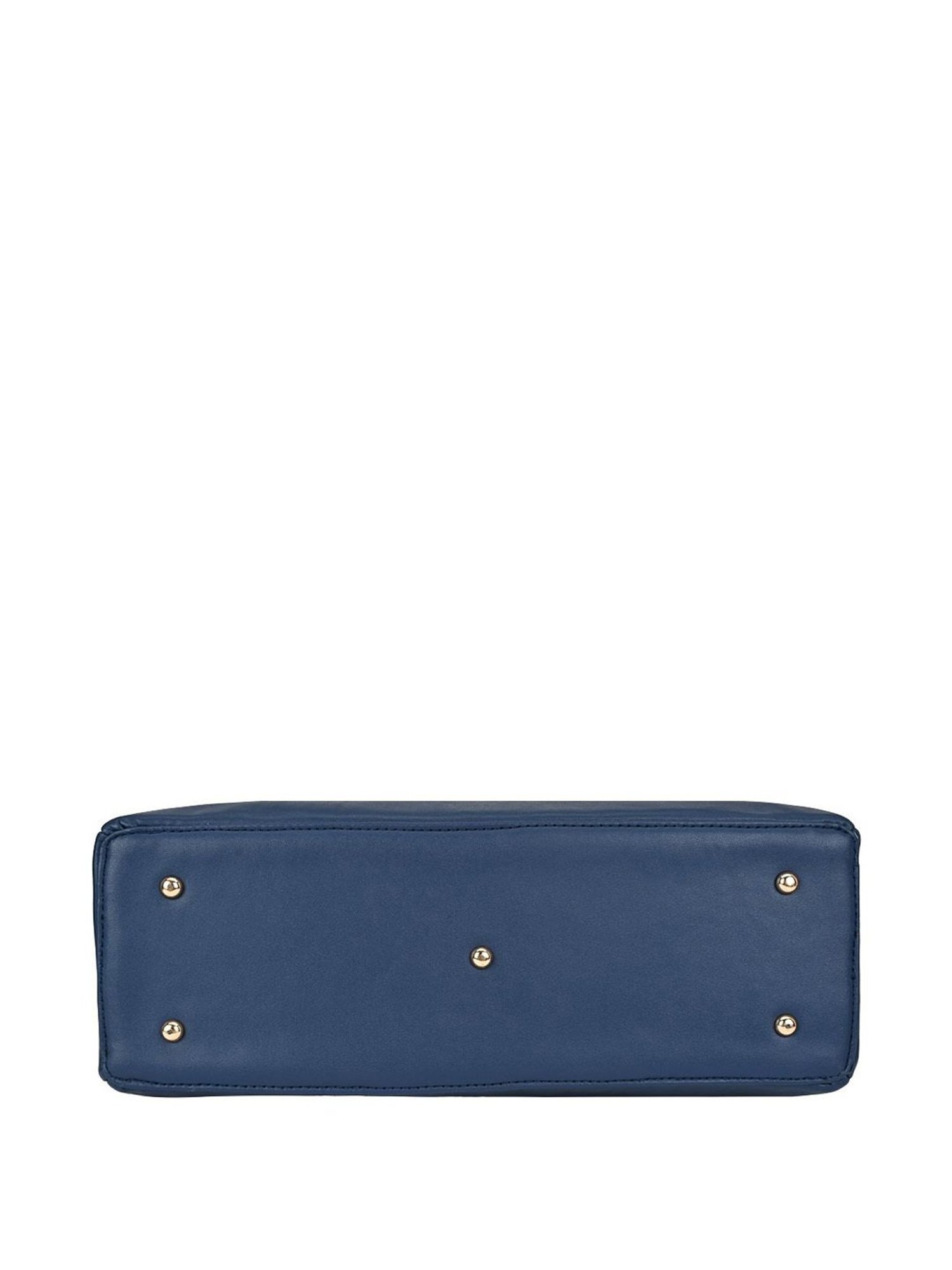Horra Blue Solid Handbag