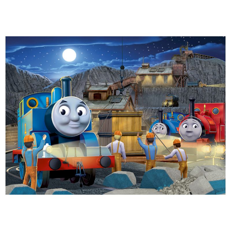 Ravensburger Thomas And Friends Night Work Glow-In-The-Dark Puzzle 60pc