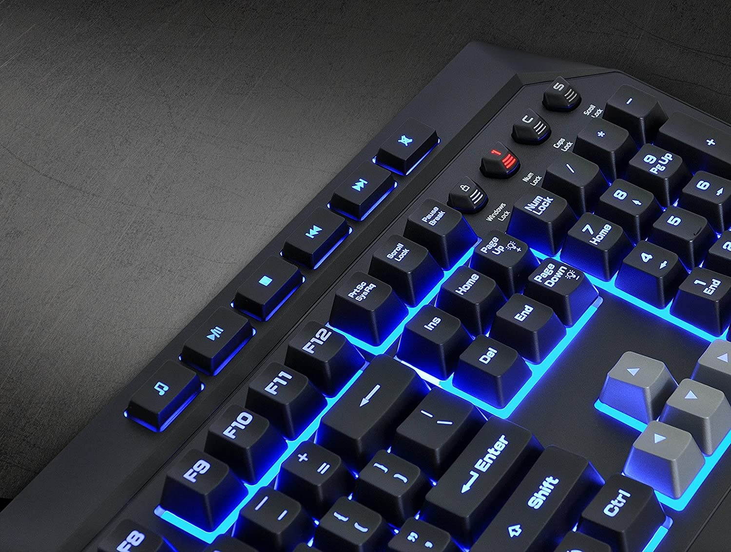 AmazonBasics Mechanical Feel Gaming Keyboard