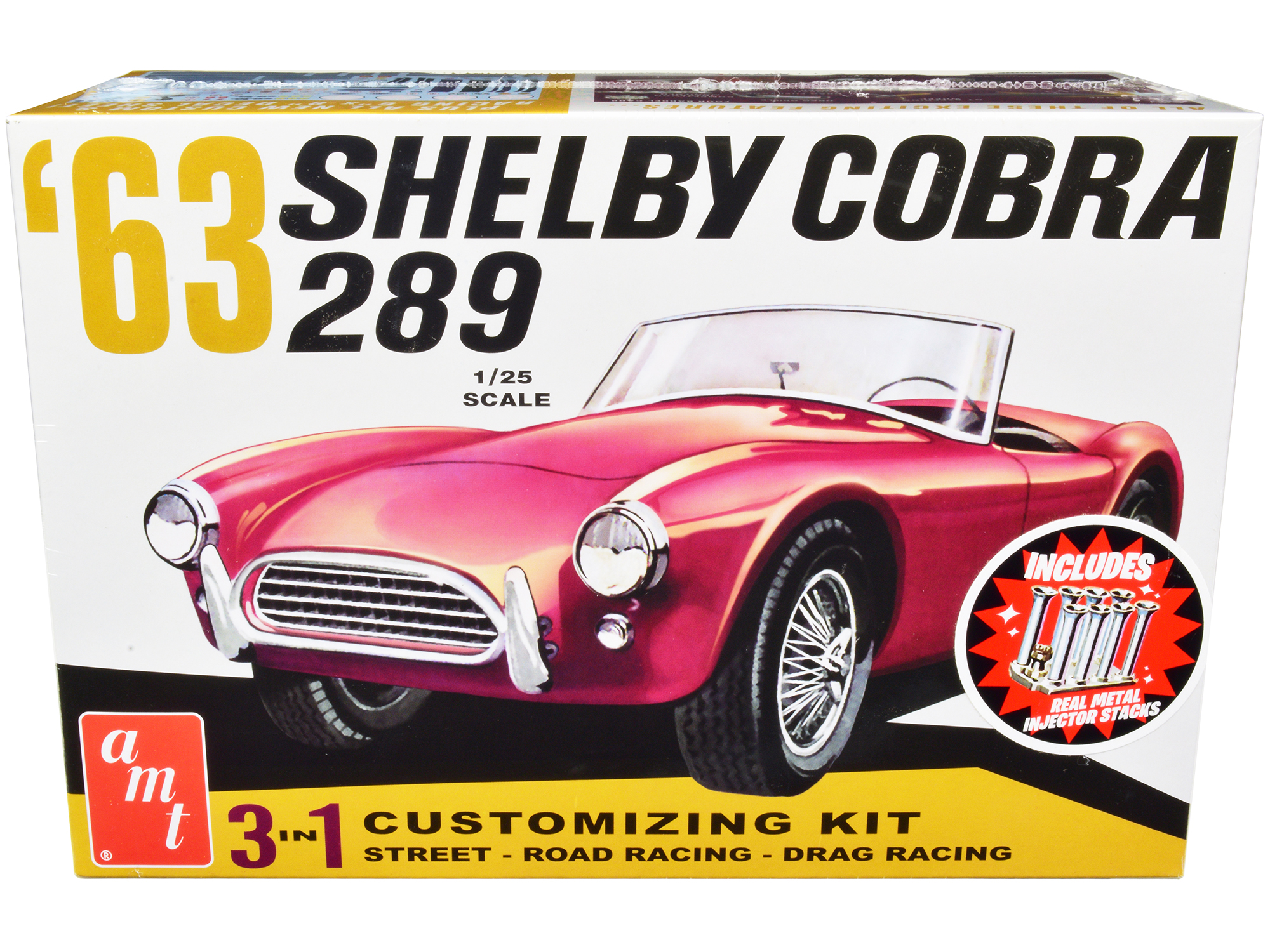 Level 4 Model Kit Shelby Cobra 427 S/C 1/24 Scale Model by Revell