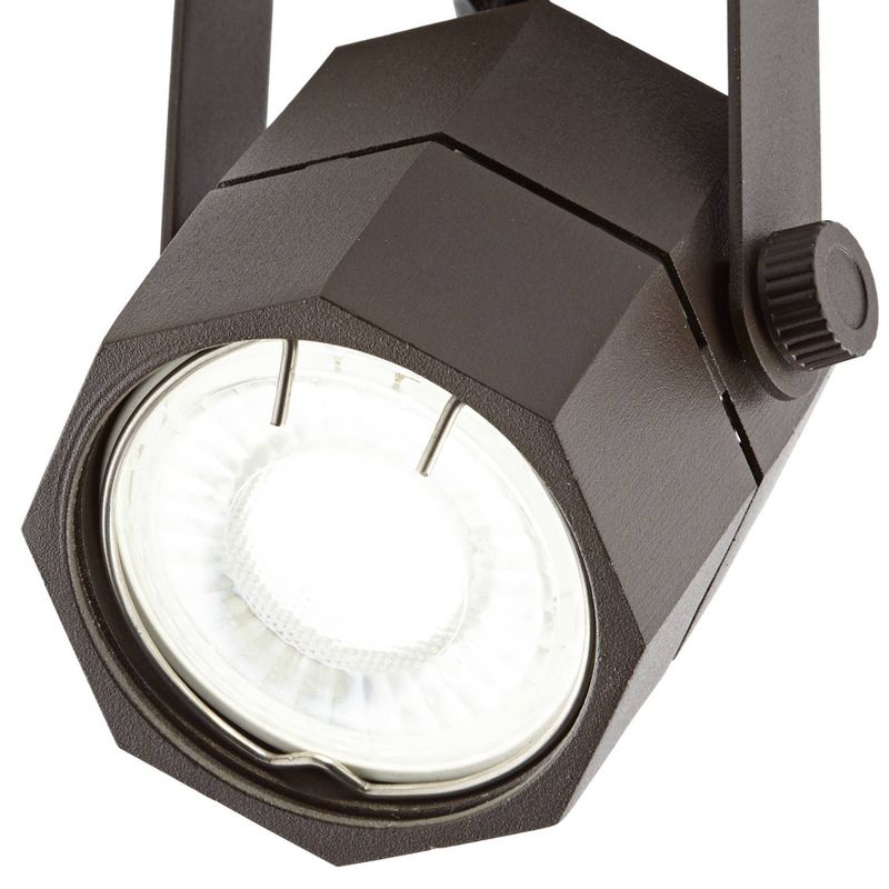 Pro Track 6.5 Watt LED Bronze Track Head For Juno Track System
