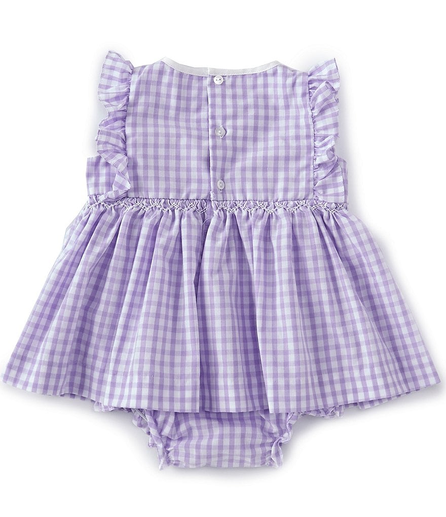 Starting Out Baby Girls Newborn-9 Months Stripe Ruffle Romper