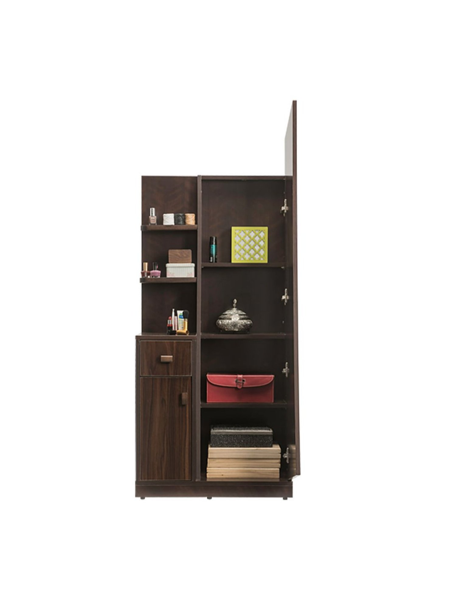 Godrej Interio Aero Valigny Oak Engineered Wood Standerd Dressing Table