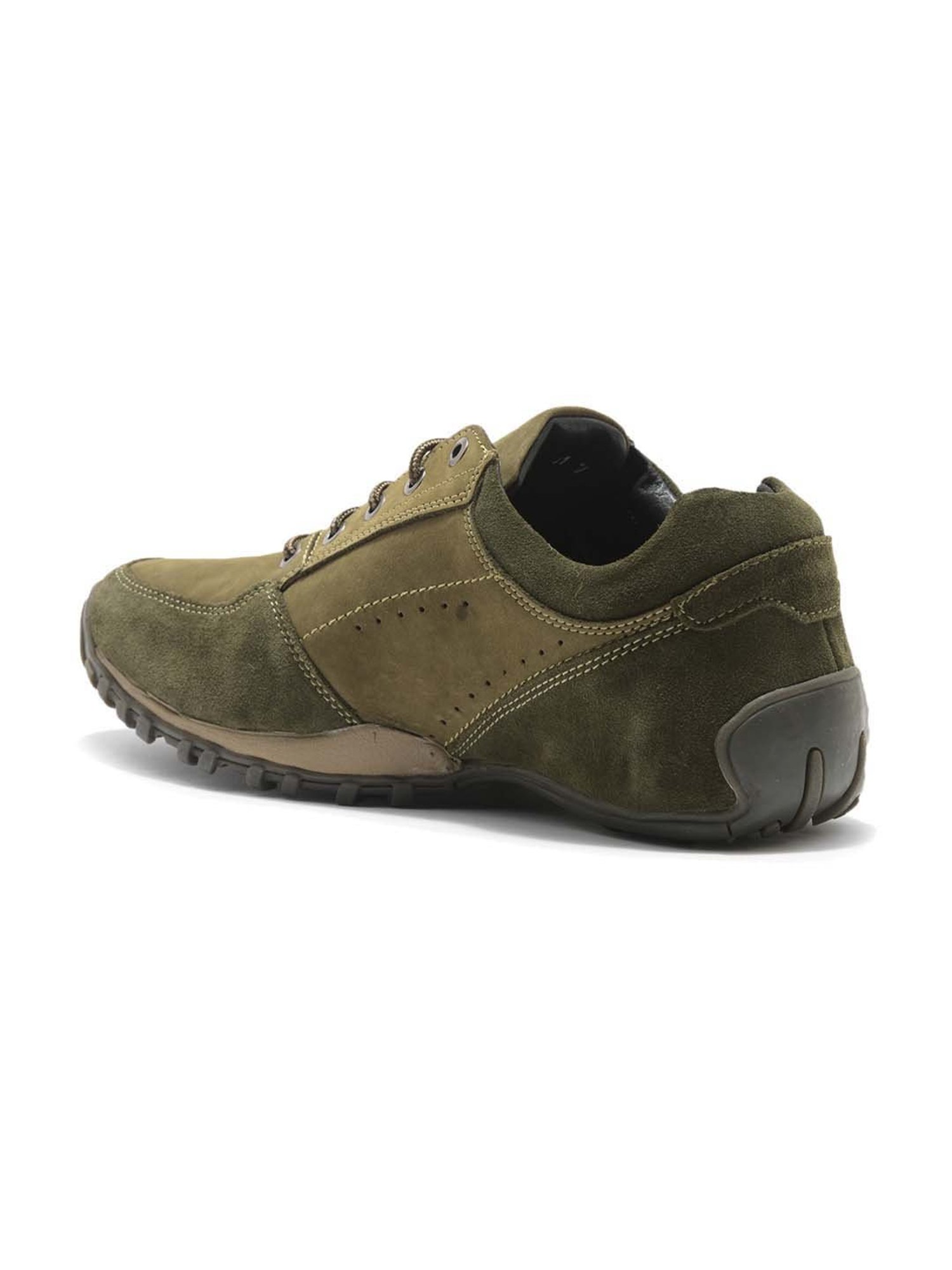 Woodland Men's Olive Green Outdoor Shoes