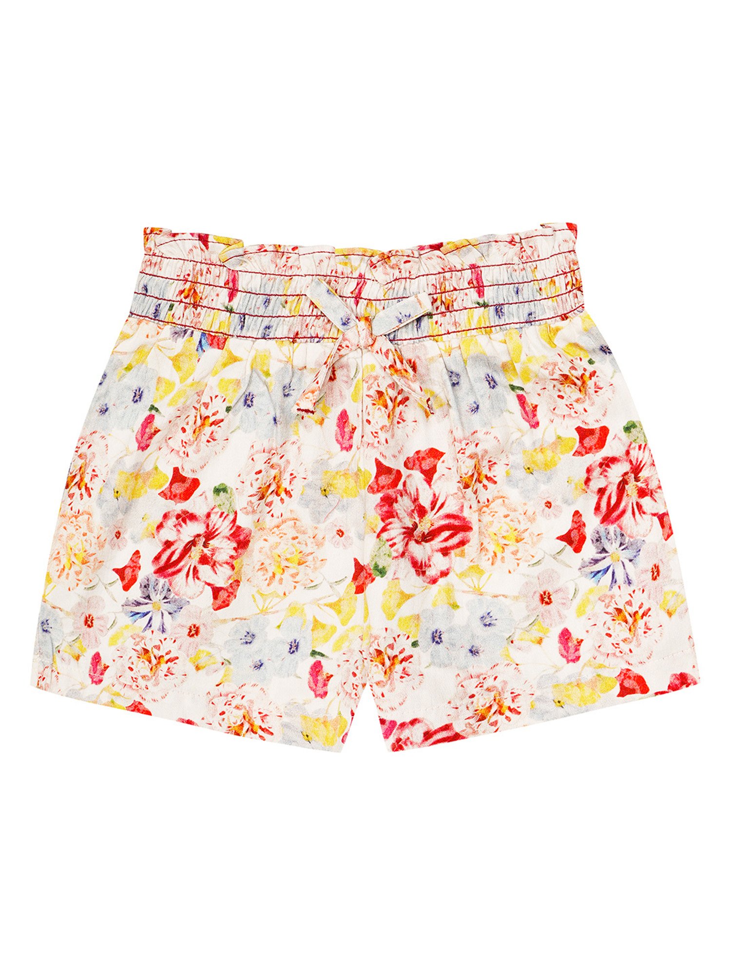 Budding Bees Kids Pink Printed Top with Shorts