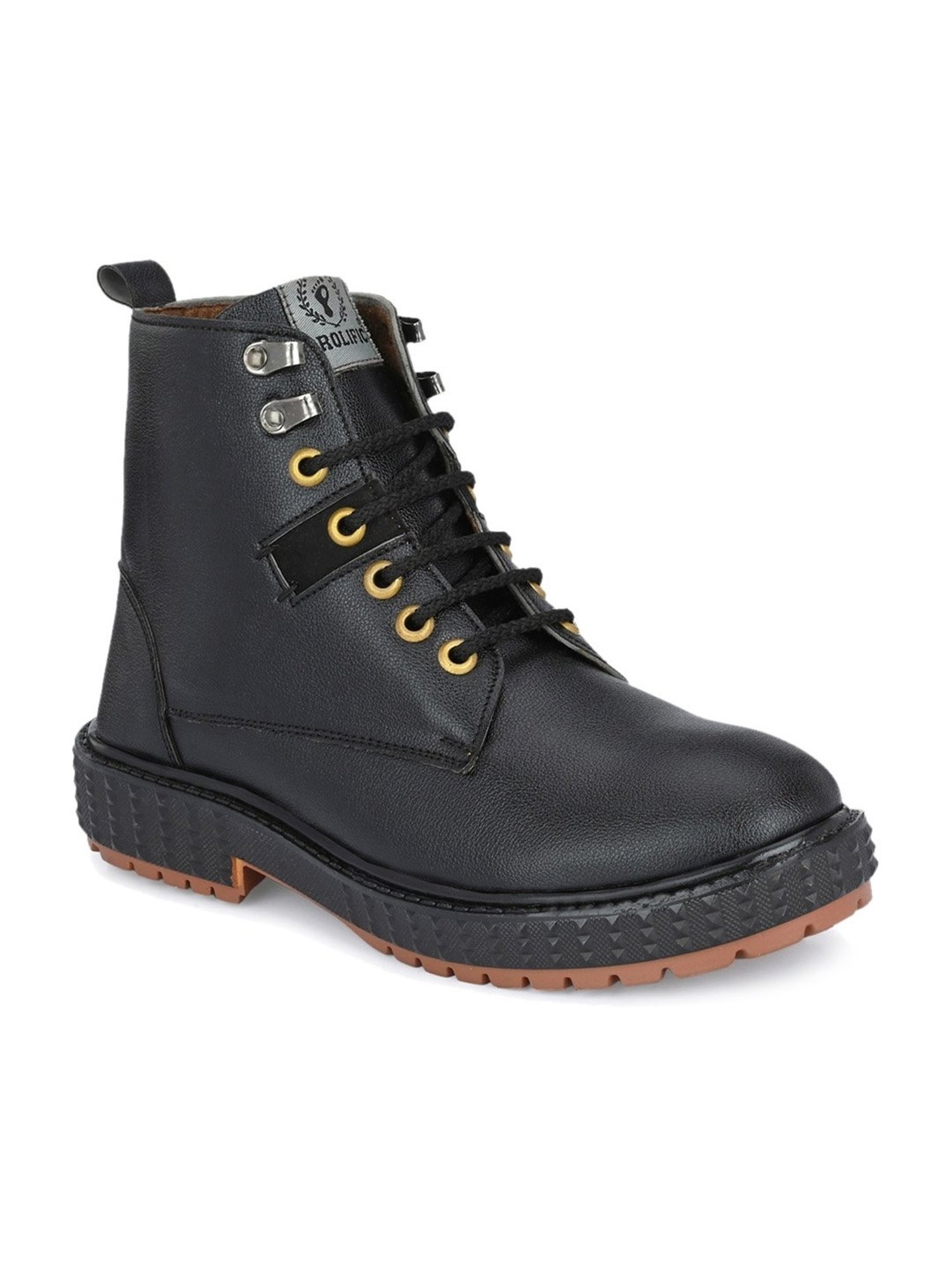 Prolific Men's Black Derby Boots