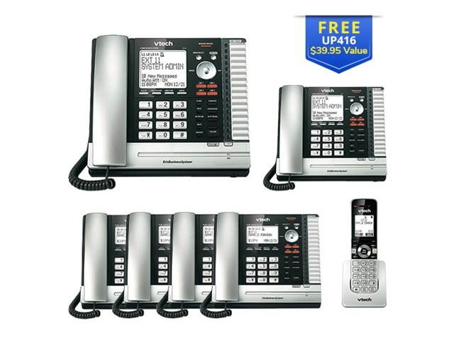 Vtech UP416 7 User Office Bundle UP416 plus 4 UP406 plus 1 UP407 plus 1 UP416 Free