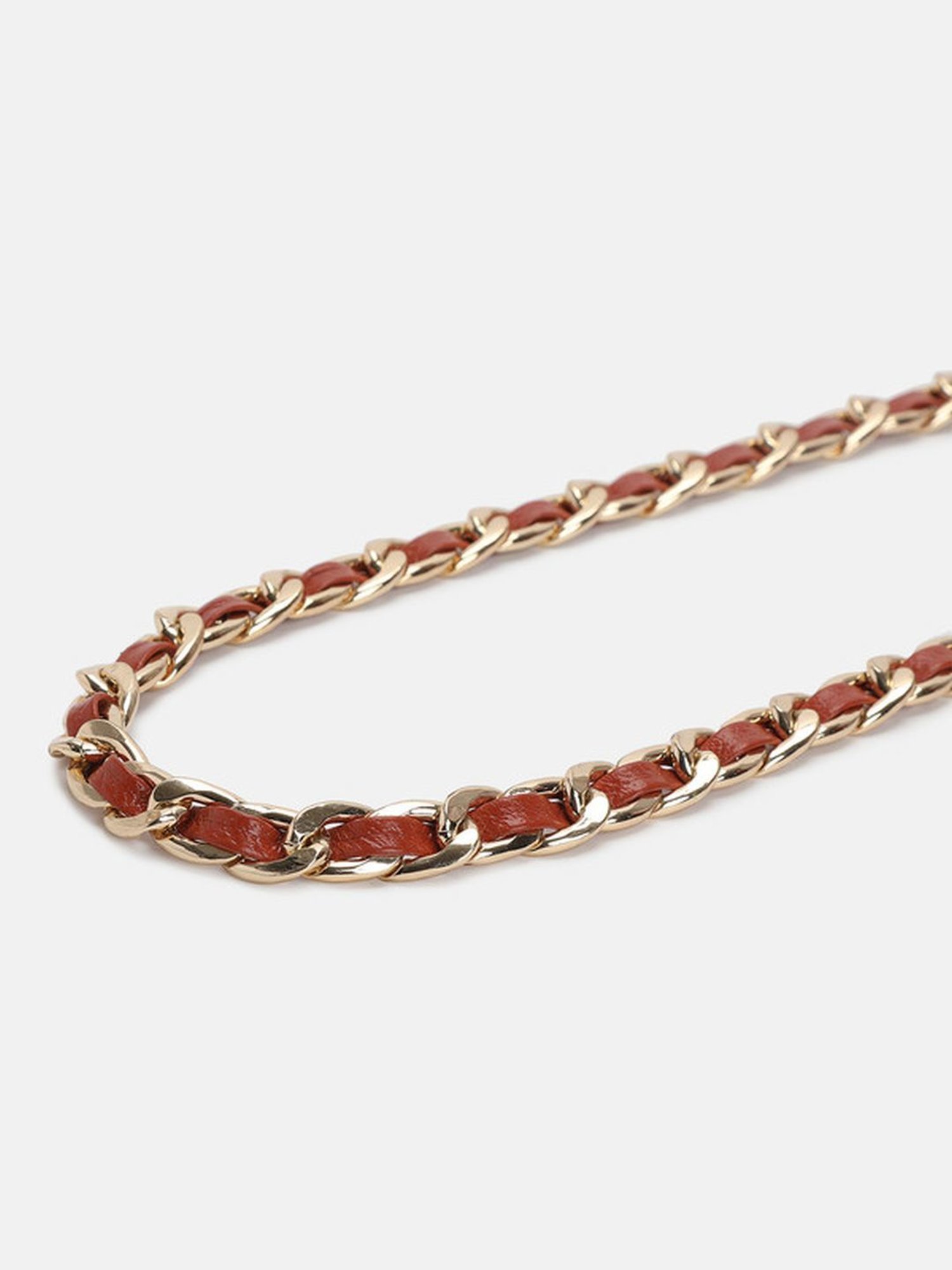 BAGATT Brown Leather Solid Sling Handbag