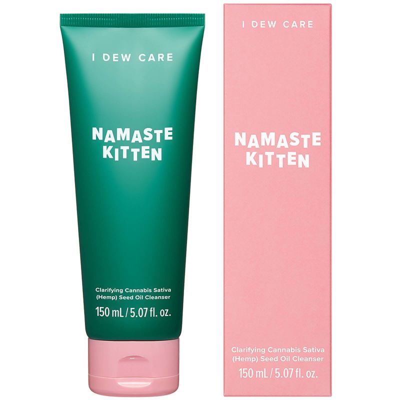 I DEW CARE Namaste Kitten Clarifying Cannabis Sativa Hemp Seed Oil Cleanser - 5.07 fl oz