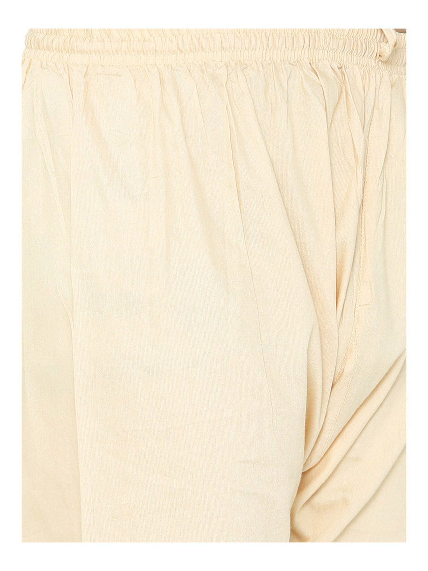 Manyavar Beige & Orange Printed Ethnic Kurta Set with Jacket