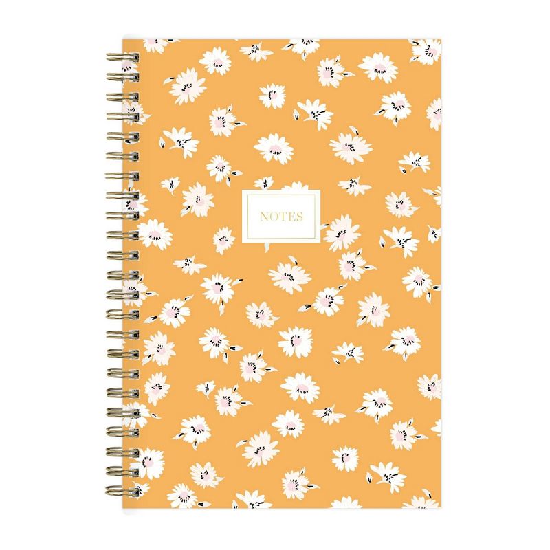 160 sheet No Rule 1 Subject Spiral Notebook Hard Cover Muted Mango - Cupcakes and Cashmere