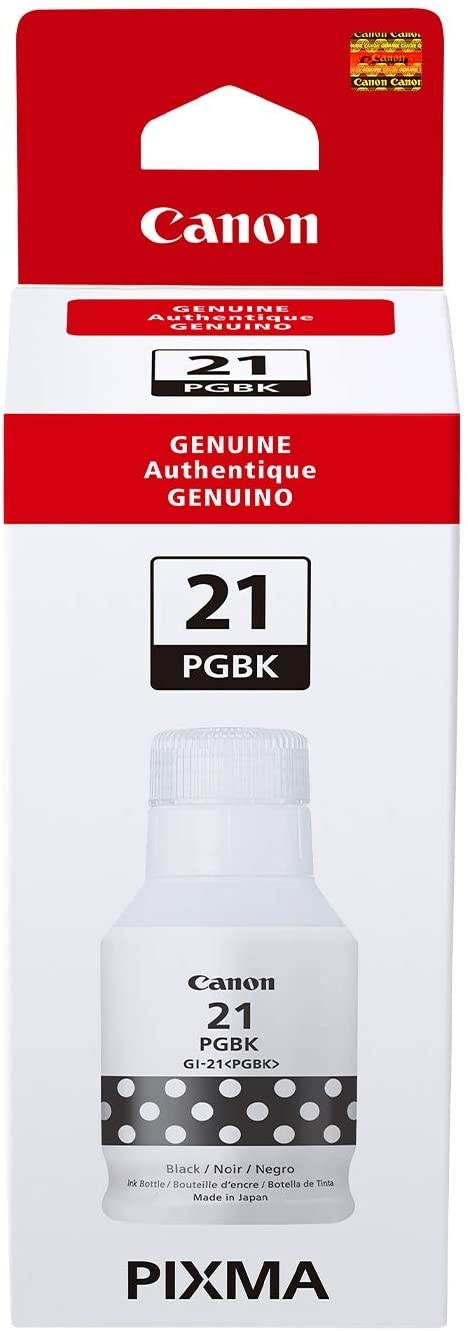 Canon GI-21 Pigment Black Ink Tank 4526C001