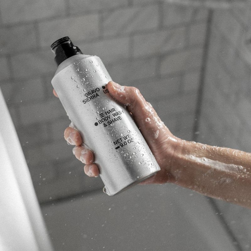 Bravo Sierra Hair, Shave & Body Wash - 9 oz