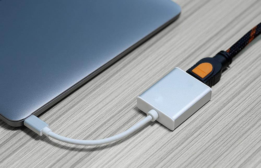 axGear USB-C to HDMI Video Converter USB 3.1 Type-C to HDMI 4K HDTV Adapter Cable