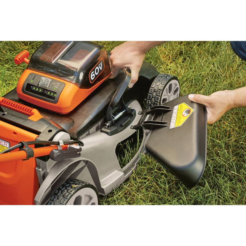 14" 120 Volts, 60Hz, 8 Amp, 960 Watts Corded Electric Lawnmower - Green - Earthwise