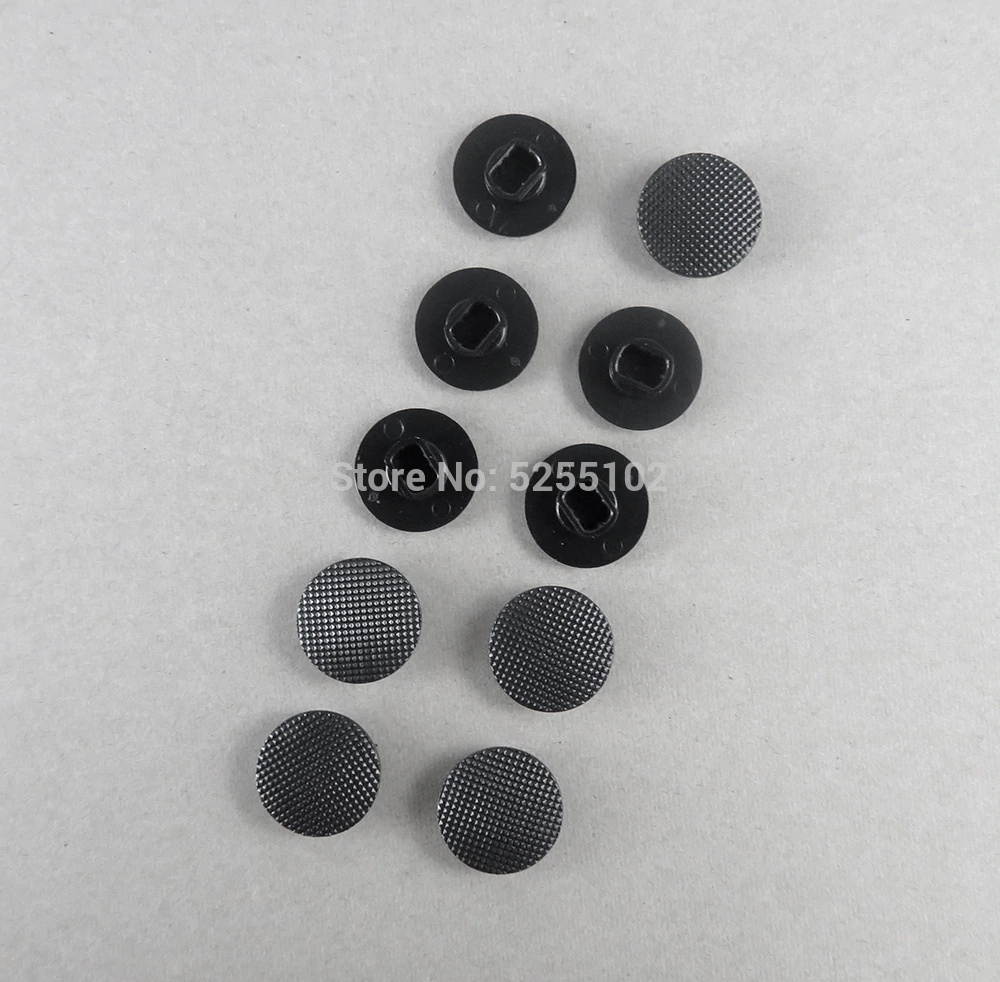 50pcs/lot Replacement Black 3D Analog Joystick Cap For PSP1000 For PSP 1000 Joysticks Caps Buttons