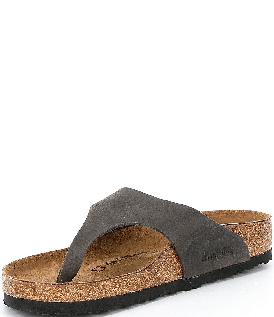 Birkenstock Men's Como Leather Thong Sandals