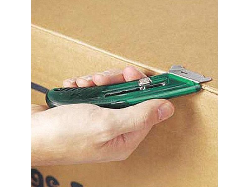 PACIFIC HANDY CUTTER, INC S4R Safety Knife, 3 Fixed Blade Depths, Safety Point,