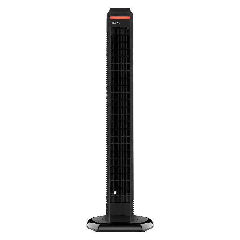 Sharper Image Rise 40 Tower Oscillating Fan Black