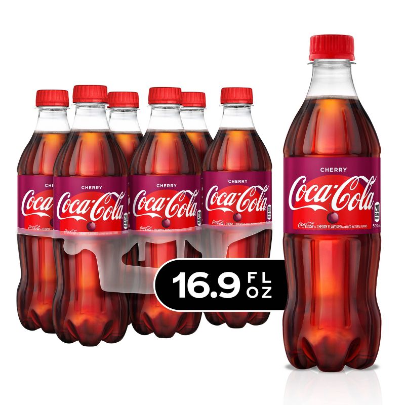 Coca-Cola Cherry - 6pk/16.9 fl oz Bottles