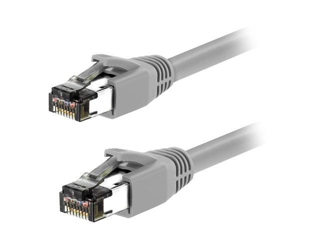 Cat 7 Ethernet Cable 100 ft LAN Cable Internet Network Cord for PS4, Xbox, Router, Modem, Gaming, White Flat Shielded 10 Gigabit RJ45 High Speed Computer Patch Wire.