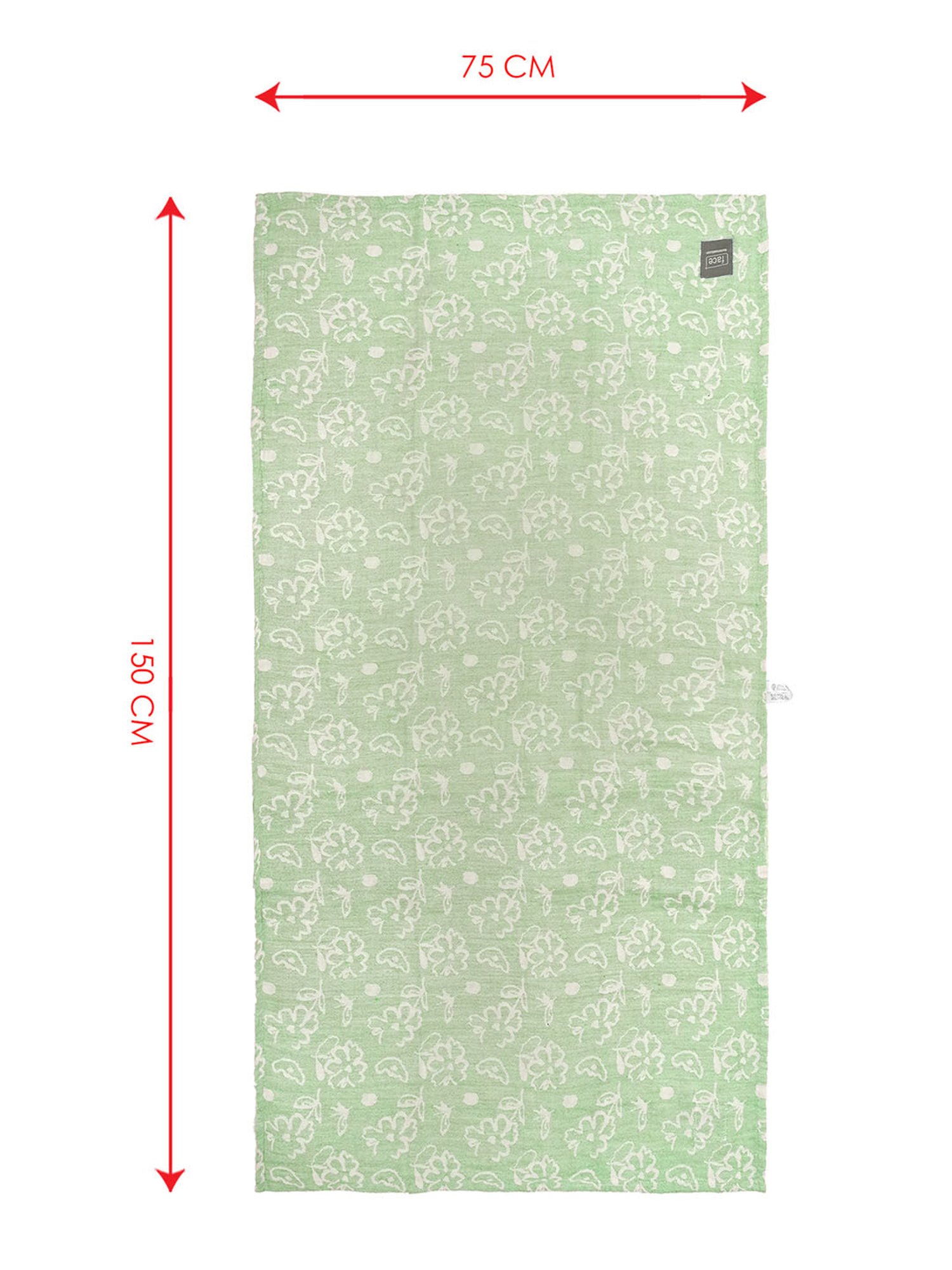 Doctor Towels Green Banana Viscose Towel Set -Pack of 2