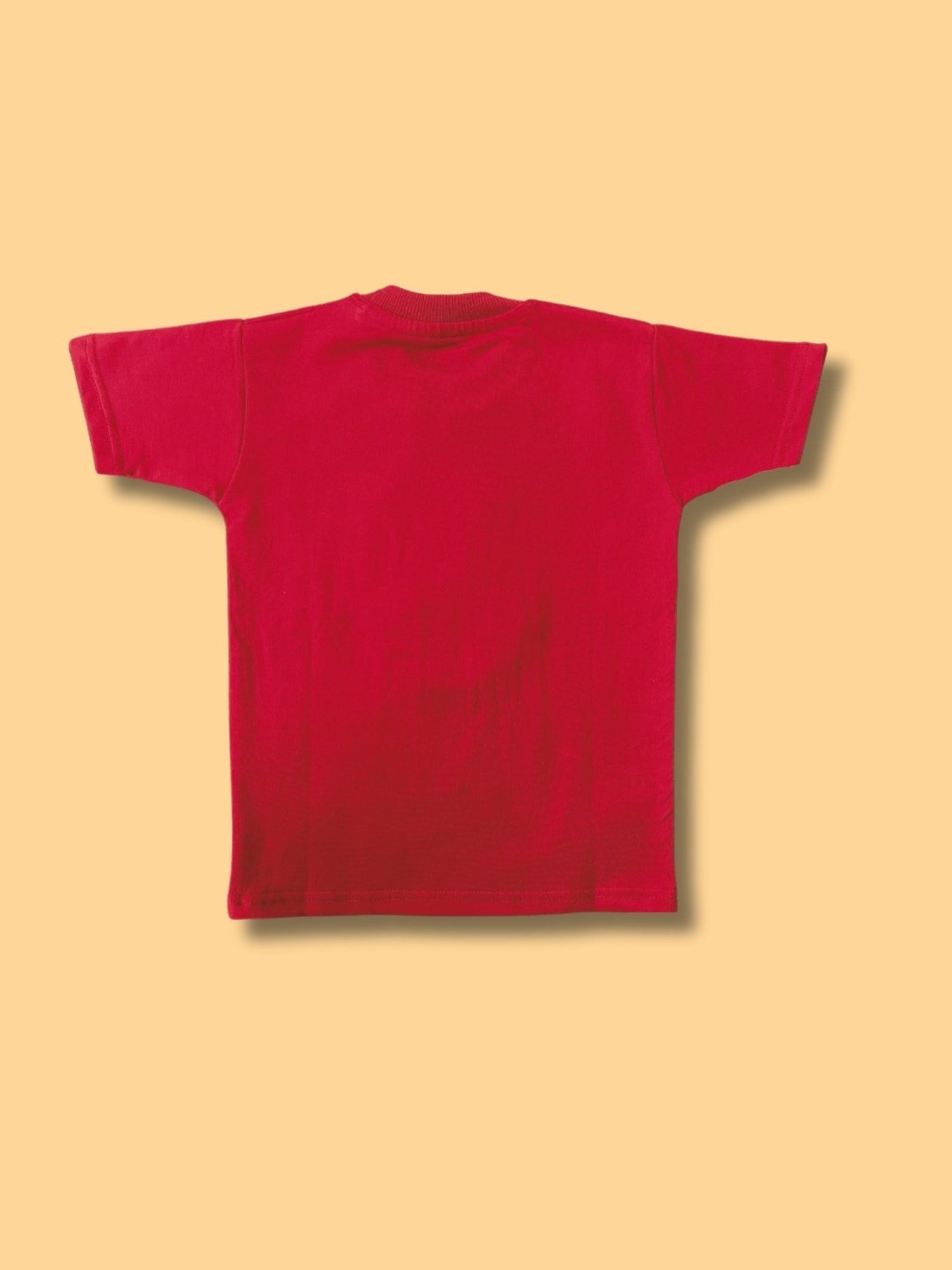 Tippy Top Kids Red Self Design T-Shirt