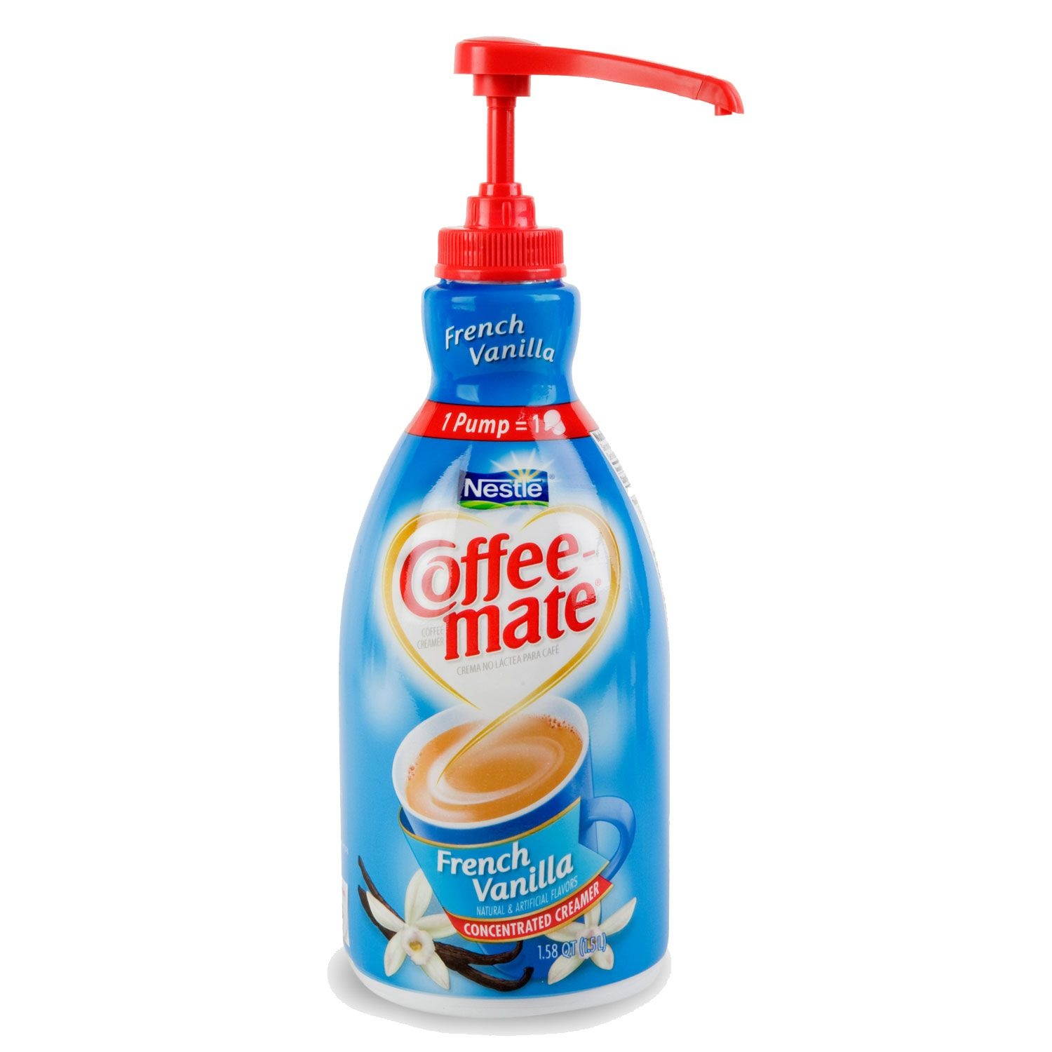 Coffee-Mate NonDairy Coffee Creamer 1.5L French Vanilla