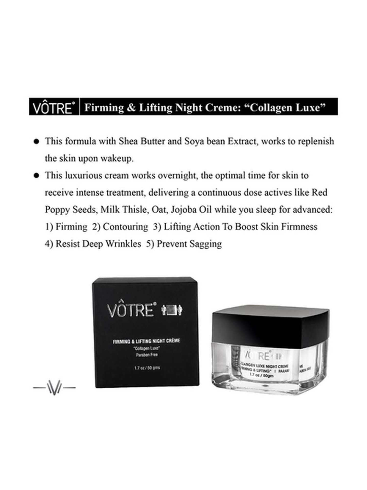 House of Beauty Collagen Peptide Cream with Bakuchiol & Avocado - 100 ml