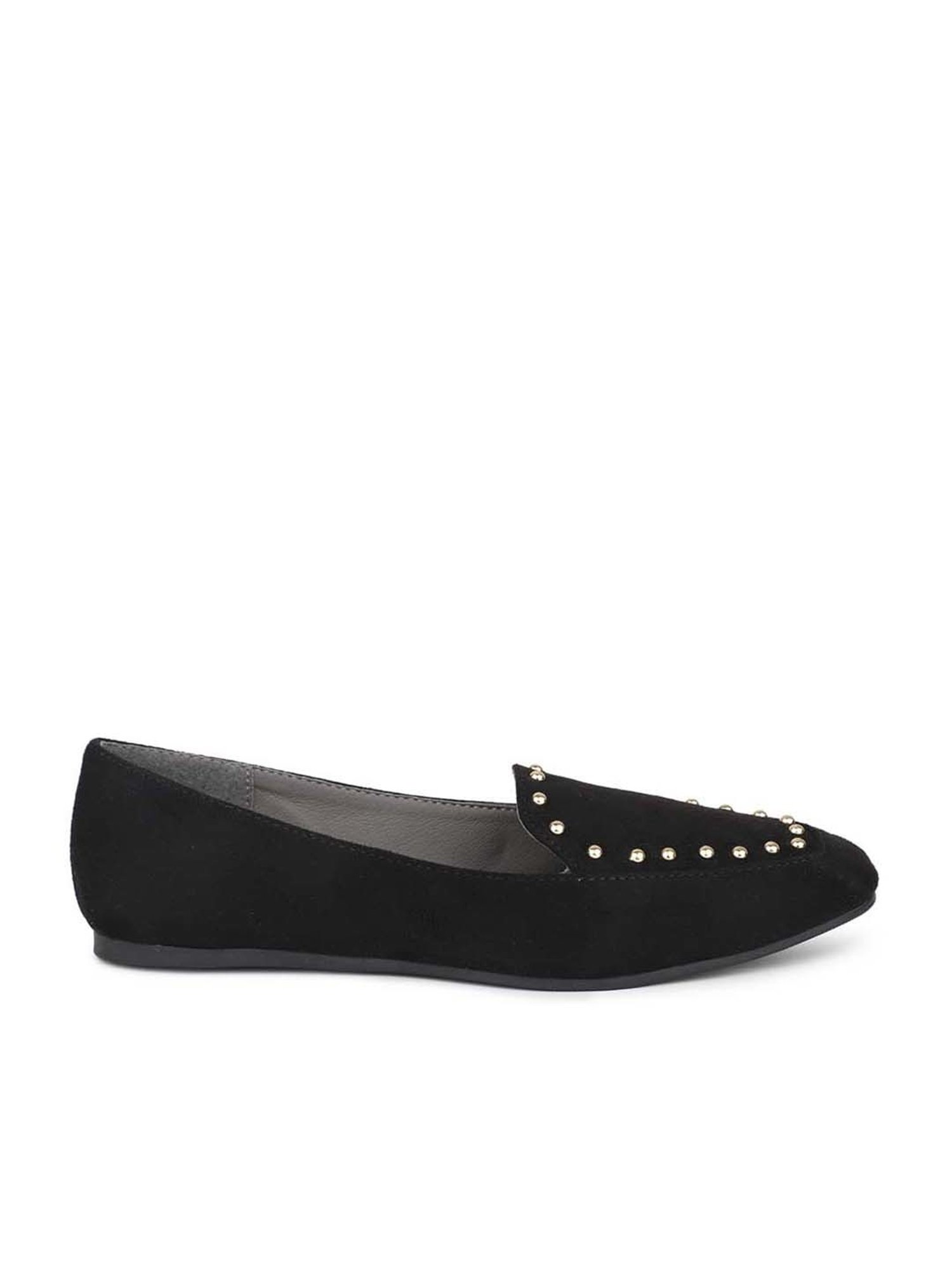 Design Crew Women's Black Casual Loafers