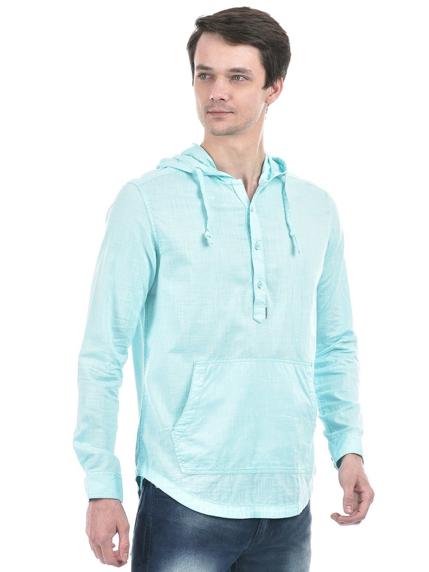 Numero Uno Aqua Cotton Slim Fit Shirt